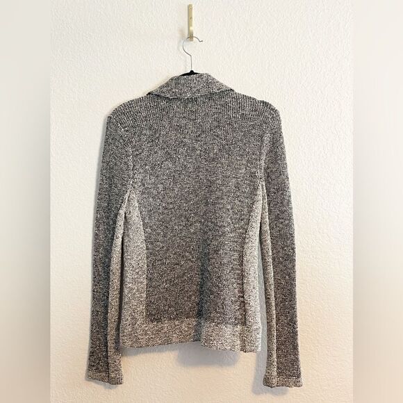 RAG & BONE Hart Tweed Jacket zipper Moto GRAY Biker medium - Picture 4 of 7